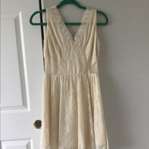 Lace Mini Summer Dress